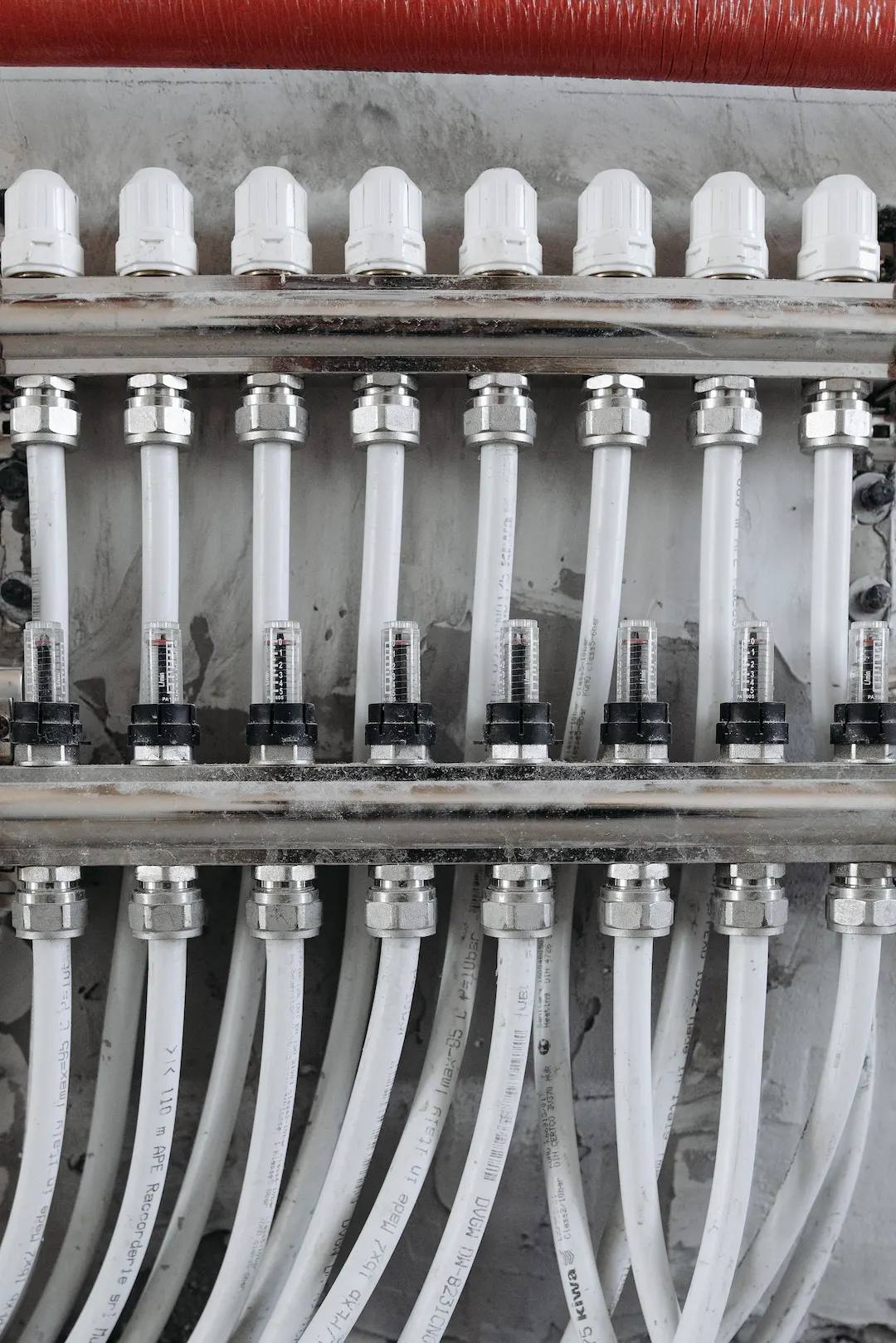 Installation de chauffage et radiateurs dans une habitation